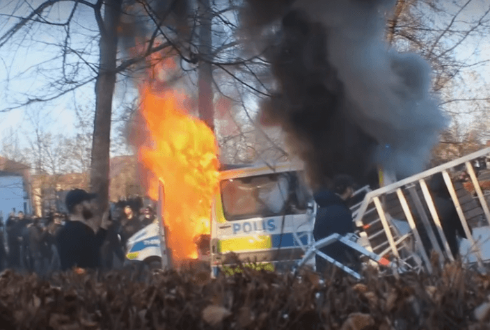 Emeutes en suède contre la police