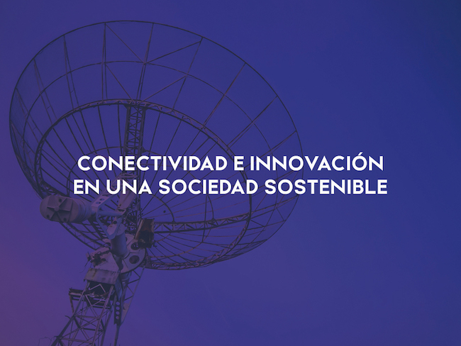 affiche de dialogo sur la Connectivité et innovation 