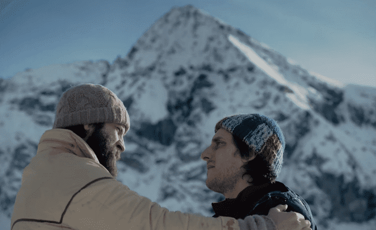 film deux amis à la montagne