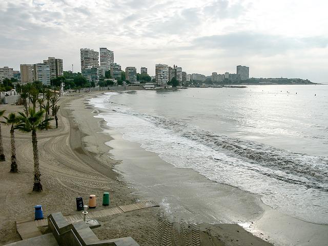 plage à Alicante
