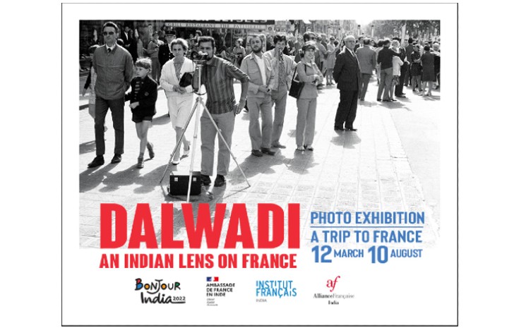 Affiche de l'exposition Dalwadi a trip to France