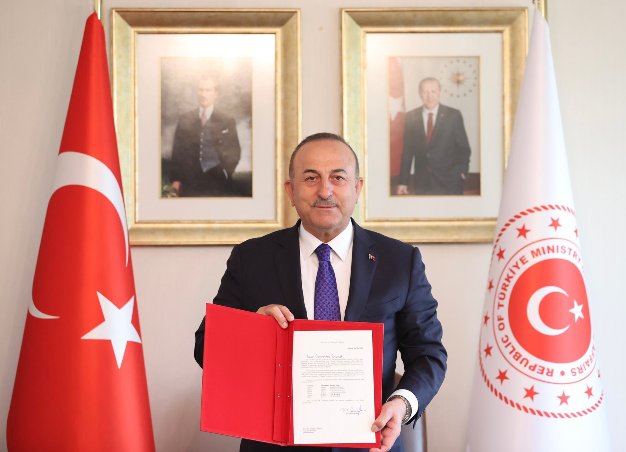 Mevlüt çavusoglu Türkiye Nations unies