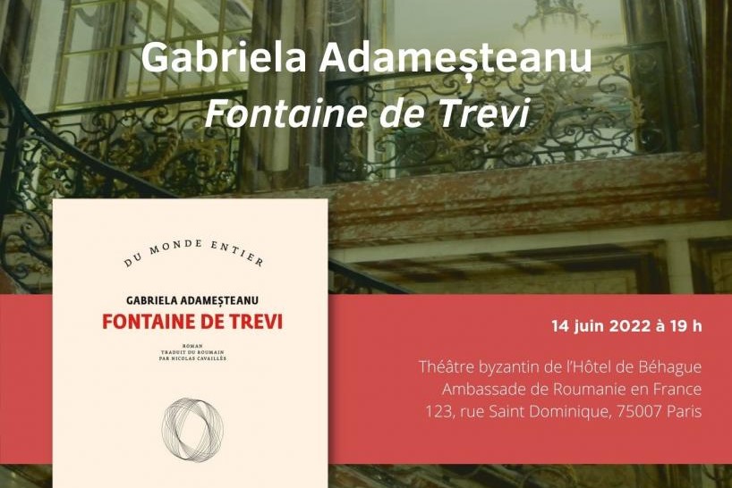 Gabriela Adameșteanu sort un roman en France aux éditions Gallimard