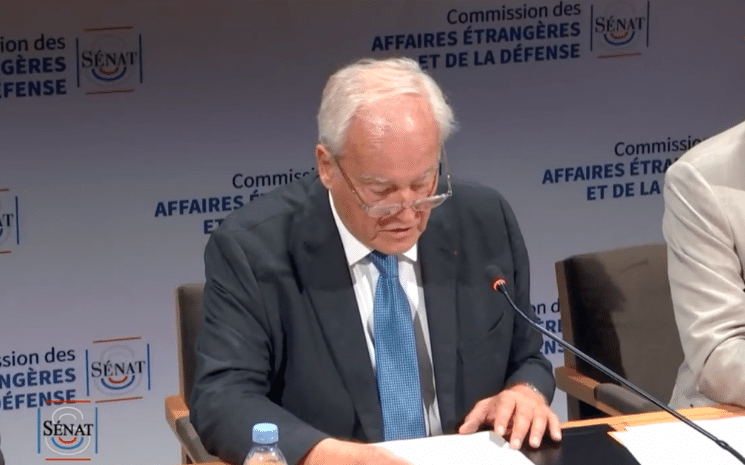 Christan Cambon sur la chaine public sénat