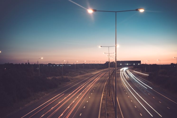 Une autoroute en Grèce