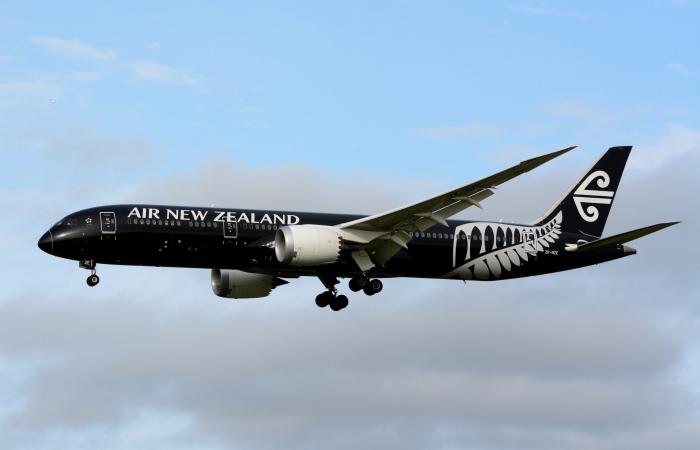 air new zealand vient d'effectuer son premier vol entre Auckland et New York 