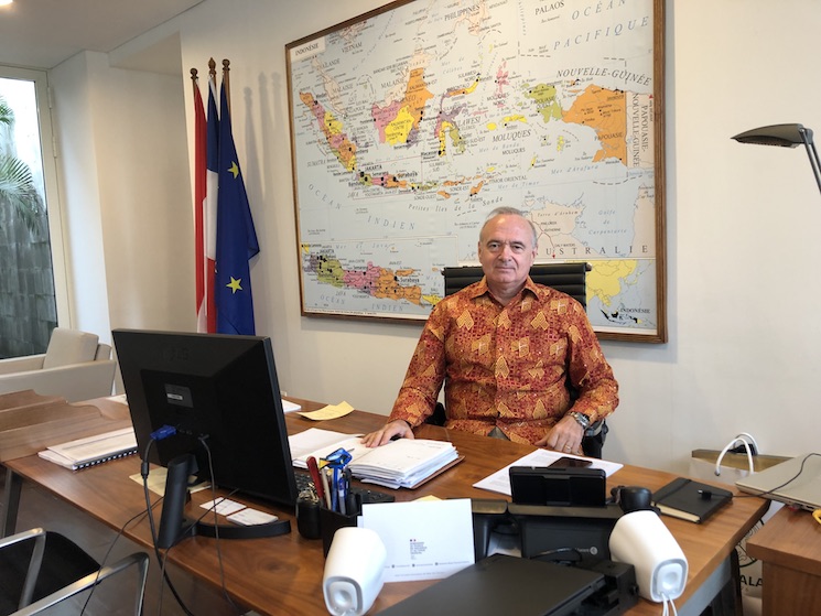 Olivier Chambard ambassadeur indonesie