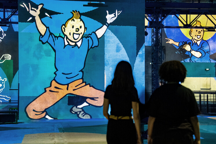 Tintin, l'exposition immersive 