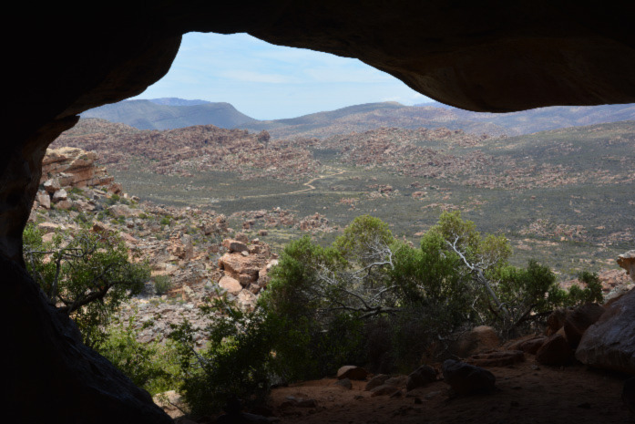 Paysage d'Afrique du Sud