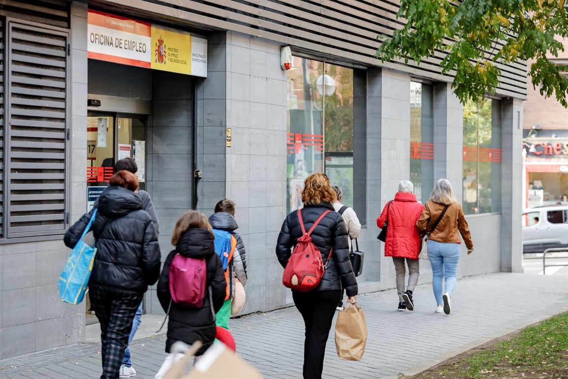 Un bureau de l’emploi en Andalousie