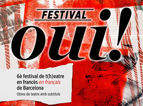 affiche festival Oui! à barcelone