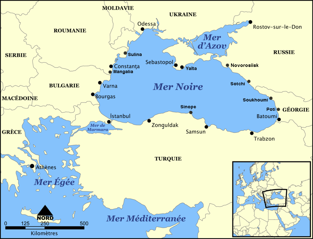 mer Noire Russie Ukraine