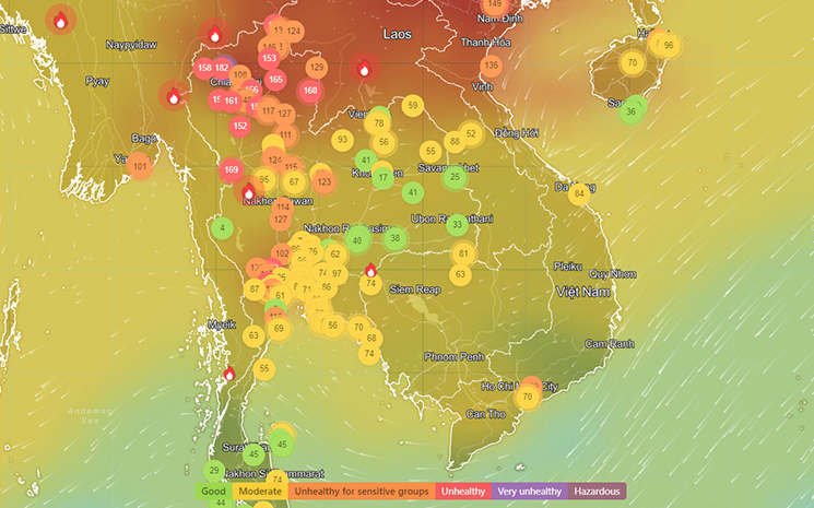 Pollution-Nord-Thailande-Fevrier-2023