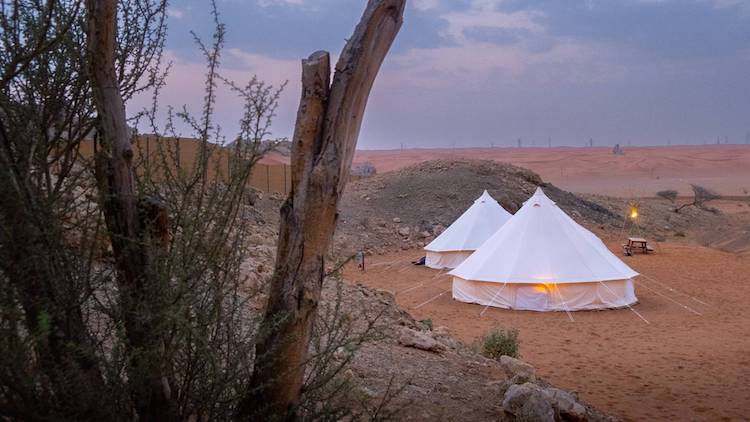 glamping sharjah