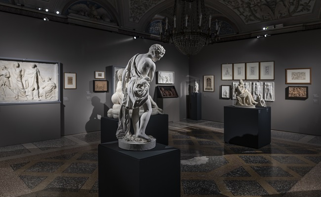 sculptures de pompeo marchesi à milan