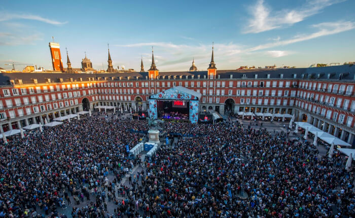 Concert plaza mayor madrid