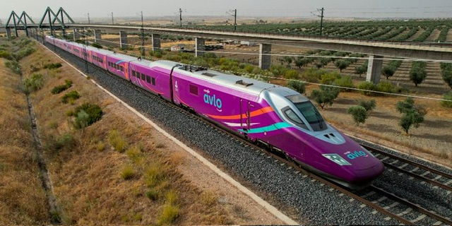 Un train TGV Madrid-Andalousie