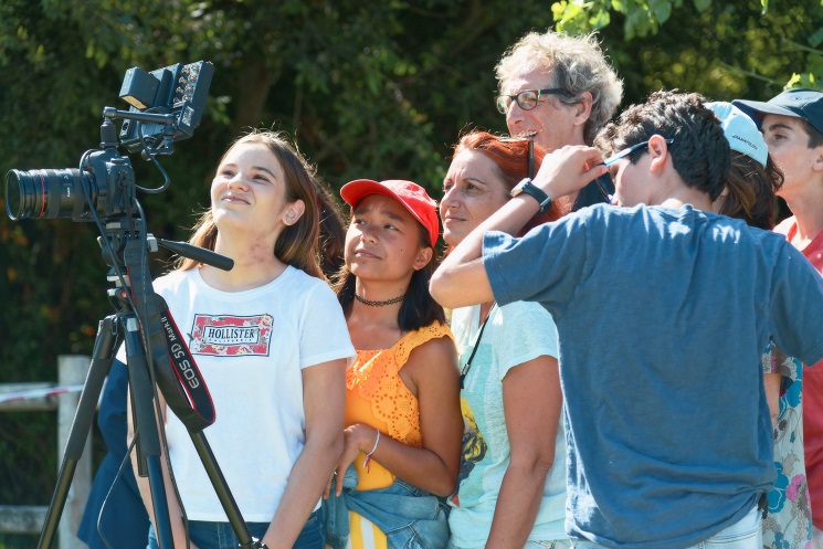 atelier de cinéma organisé par Moving Art School, en Espagne