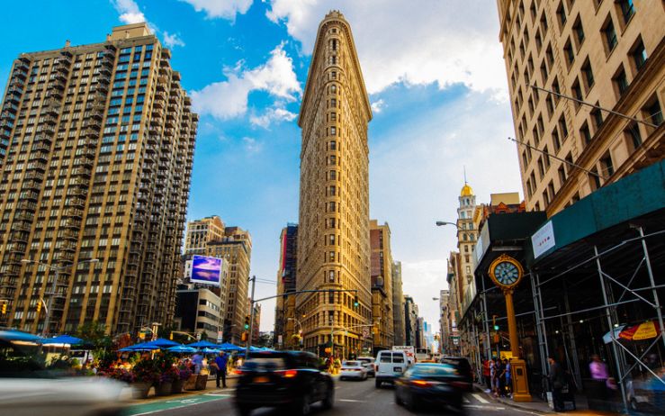 vues du flatiron building