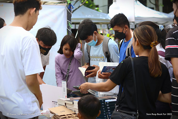 la deuxième Mini Book Fair de Siem Reap