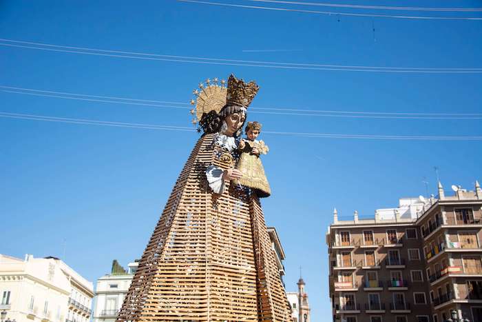 La virgen de los desemparados à valencia