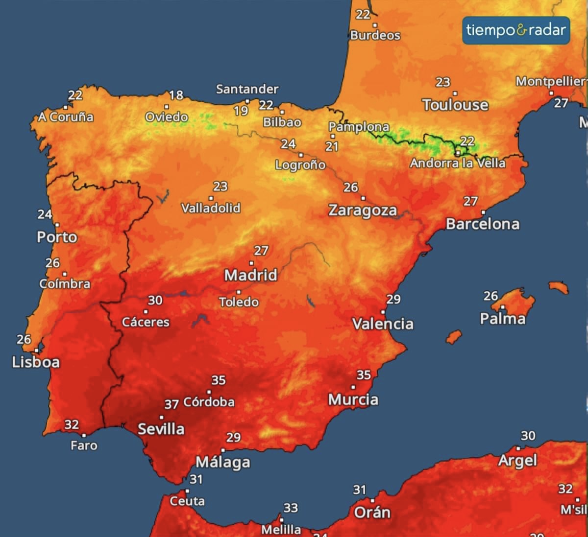 Soleil Andalousie