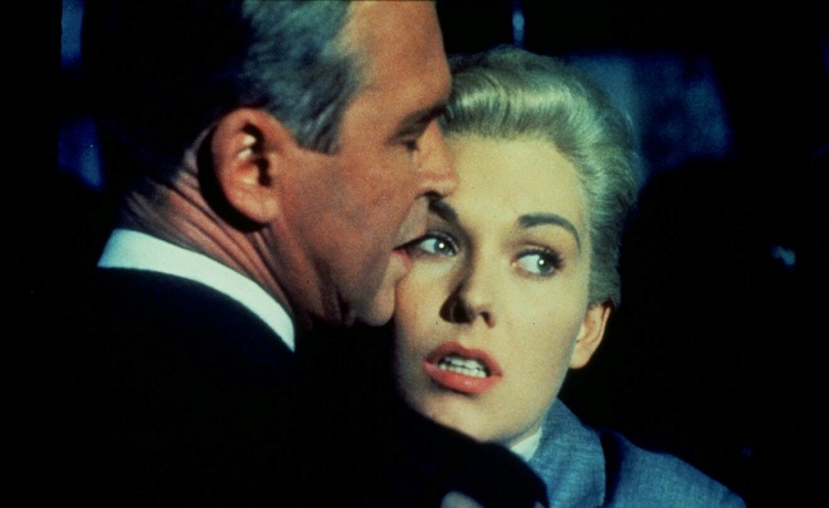 deux acteurs du film vertigo