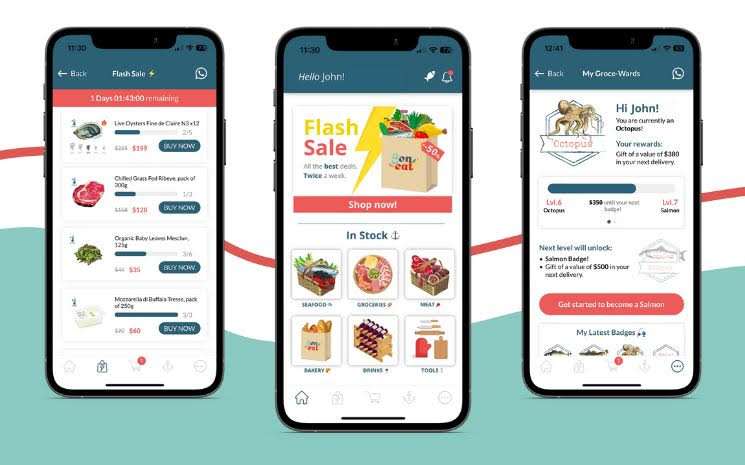appli mobile epicerie