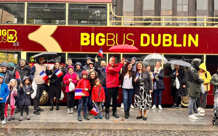 bus tour à Dublin