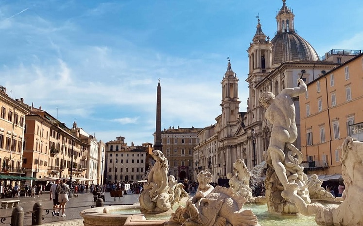 fontaine à rome
