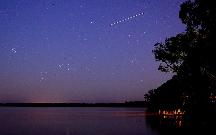 A meteor shower is expected in the skies over Thailand on October 21