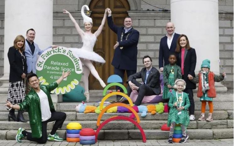 Introduction d'un 'espace relax' pour la parade de la Saint-Patrick 2024
