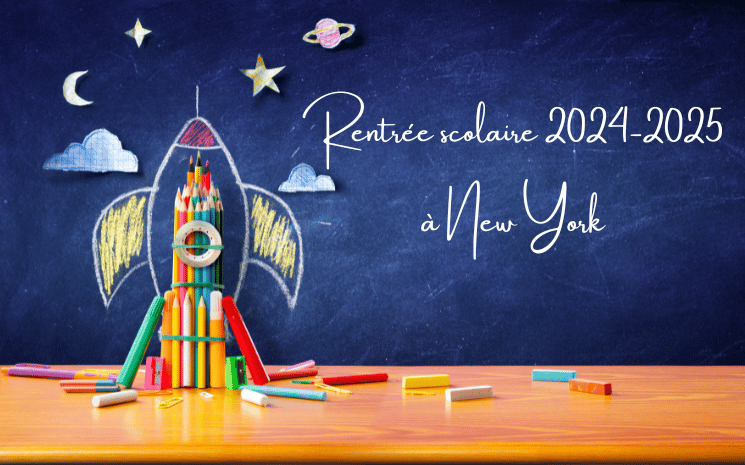 2024-2025 school calendar for French and public schools in New York