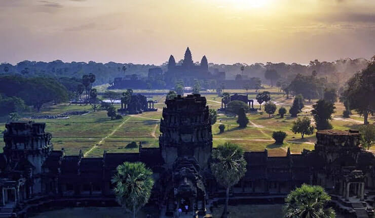 Moins de Visiteurs étrangers à Angkor