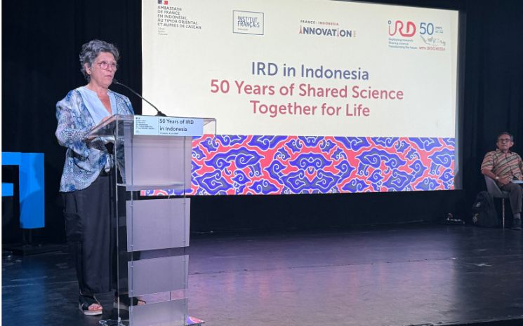 La PDG de l’IRD en Indonésie pour célébrer 50 ans de partenariat dans la recherche