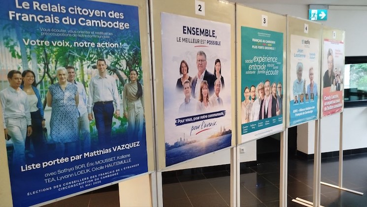 , Les résultats des élections des conseillers consulaires 2026 au Cambodge
