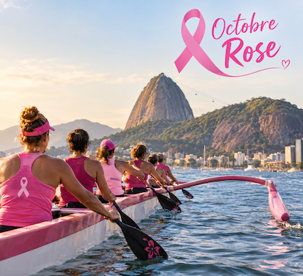Octobre rose : une sortie en va’a organisée à Rio