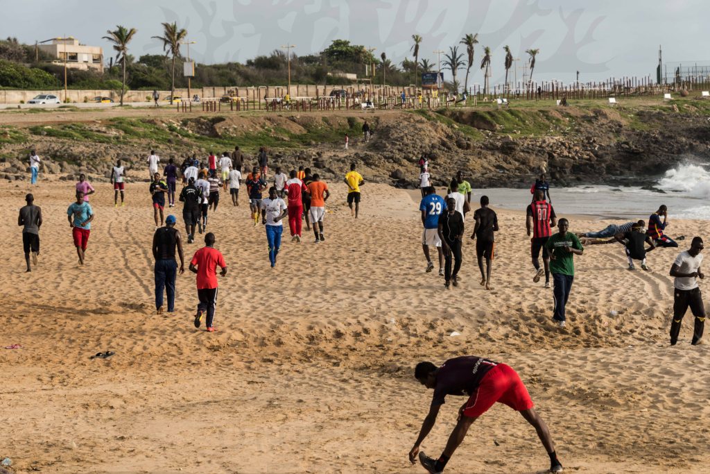 Sport à outlet la plage