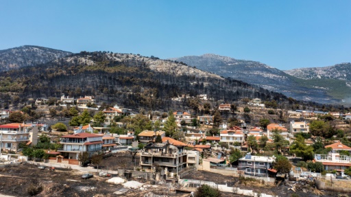 Incendies Grèce Athènes