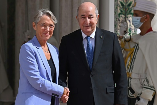 Elisabeth Borne en Algérie