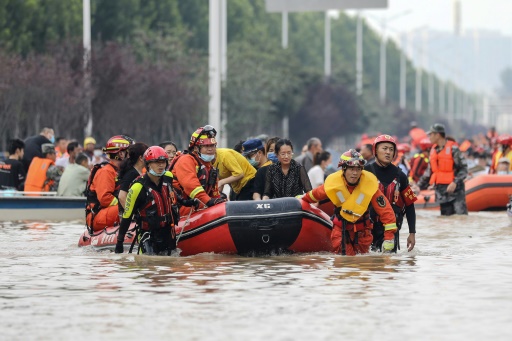 Inondations en Chine