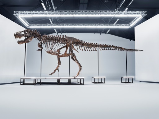 Un tyrannosaure rex va être vendu aux enchères en Suisse