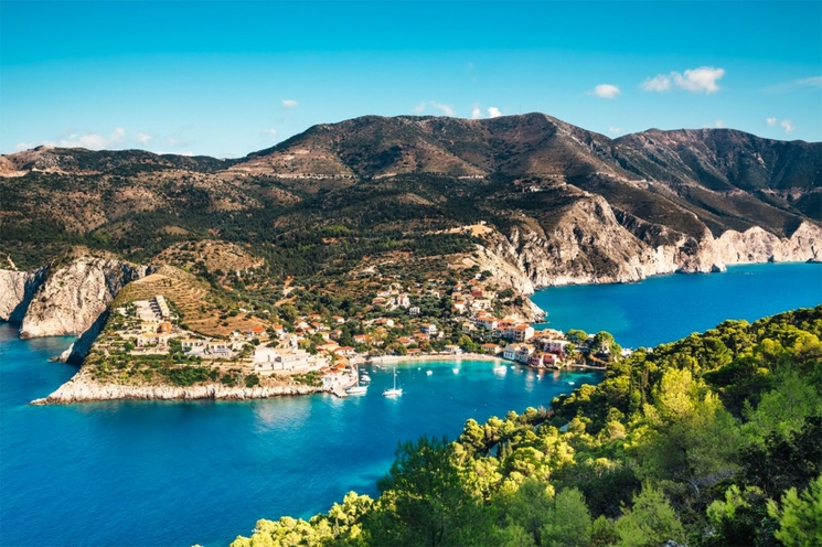 assos un village sur ile de kefalonia