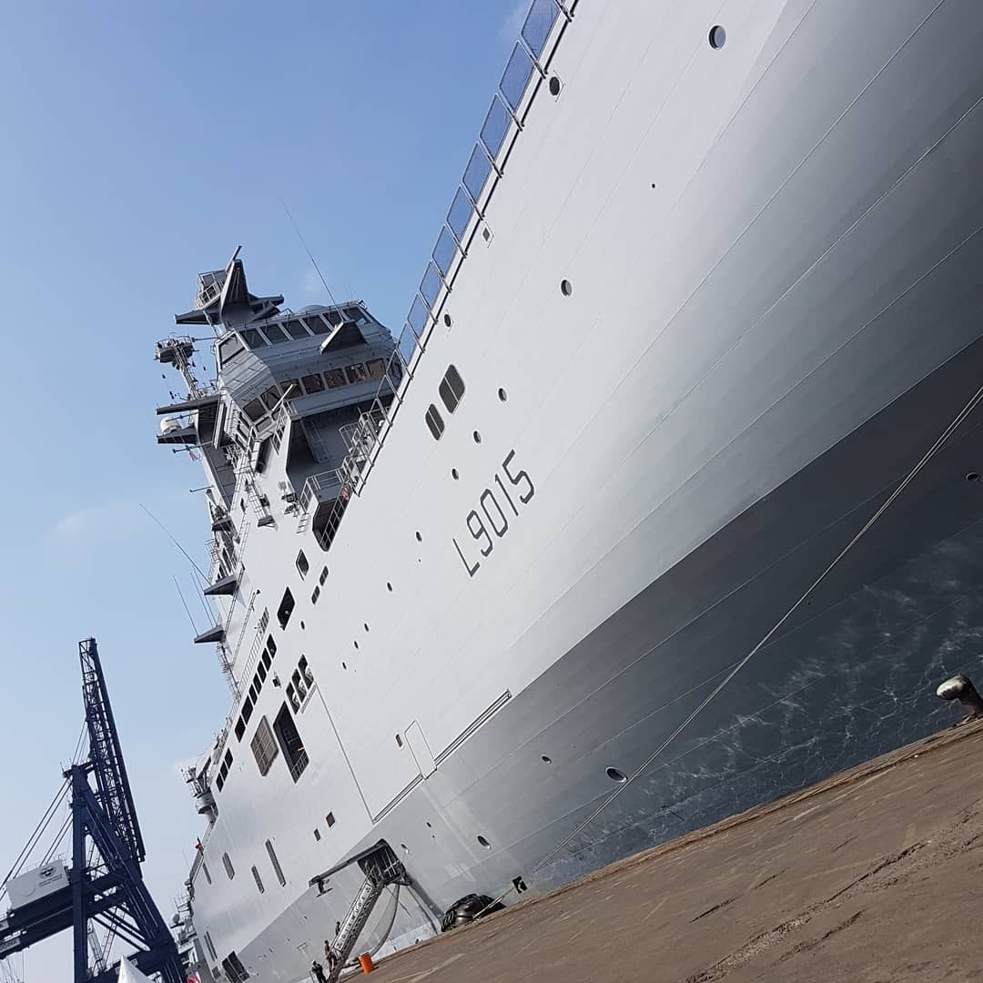 Jakarta/Dixmude/escale bateau militaire français/ 