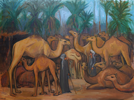 Awad exposition peintre