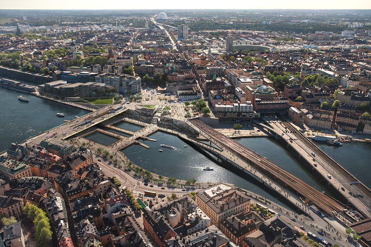 Projet Slussen 2025