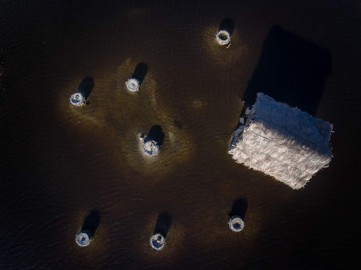Photographie du livre souffle le Bénin vu du ciel par Julien GERARD