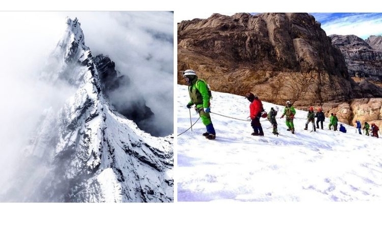 Puncak Jaya glacier Indonesie