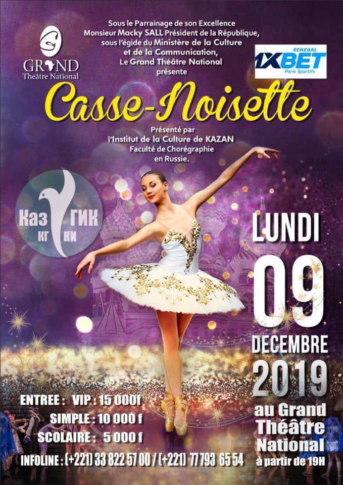 ballet casse-noisette theatre dakar