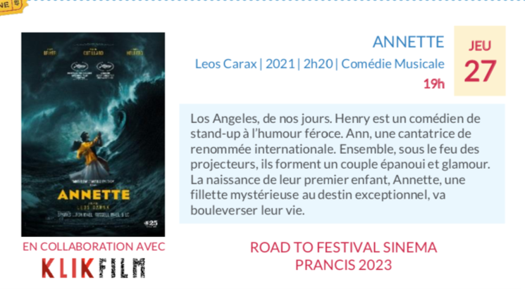 Programmation IFI juillet 2023